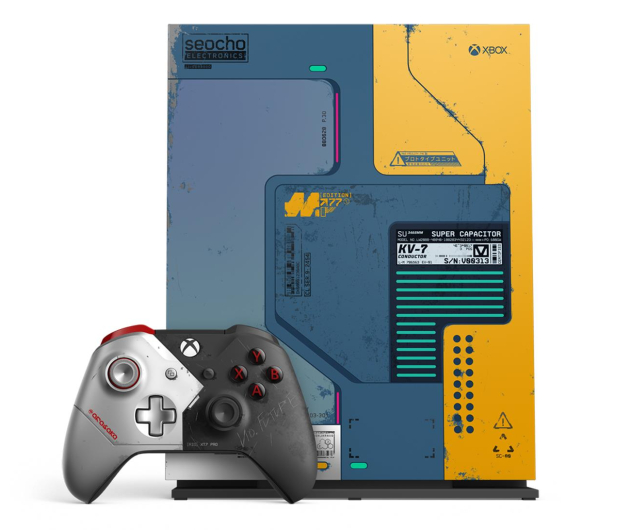 Microsoft Xbox One X 1TB - Cyberpunk 2077 Limited Edition - 571407 - zdjęcie 3